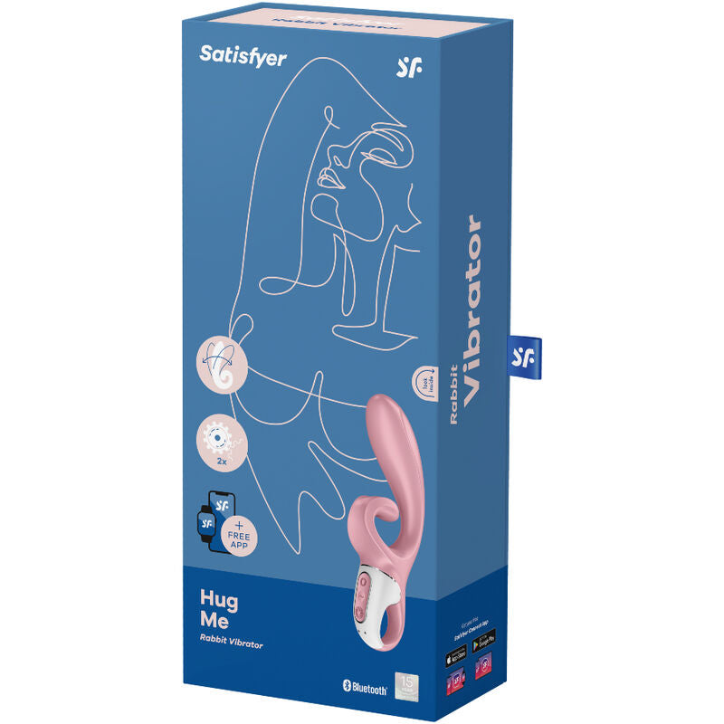 Satisfyer - Hug Me Vibrador Conejo Azul