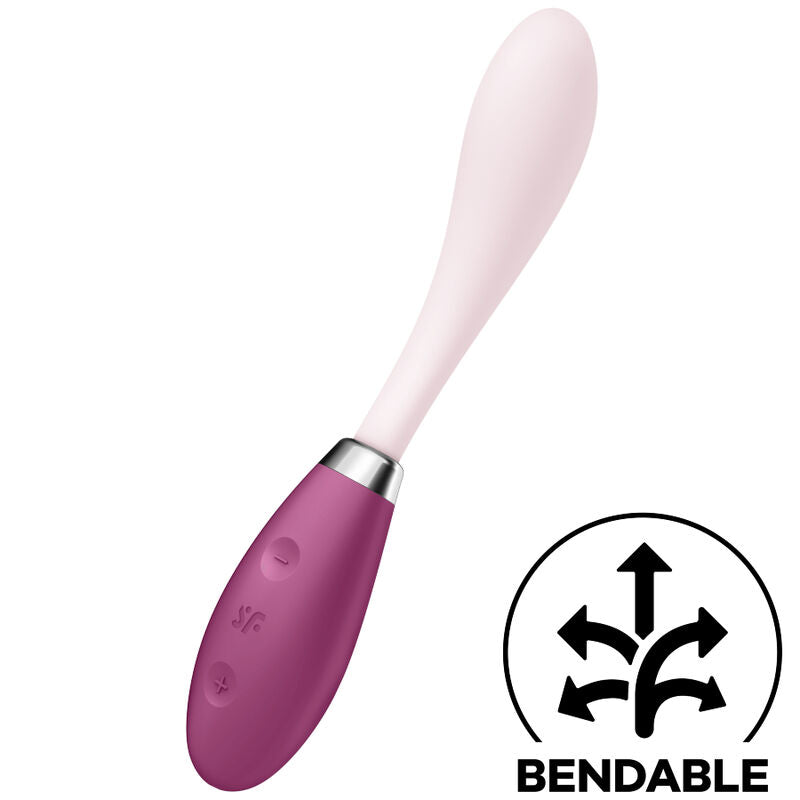 SATISFYER - G-SPOT FLEX 3 VIBRADOR MULTIFUNÇÕES CINZENTO