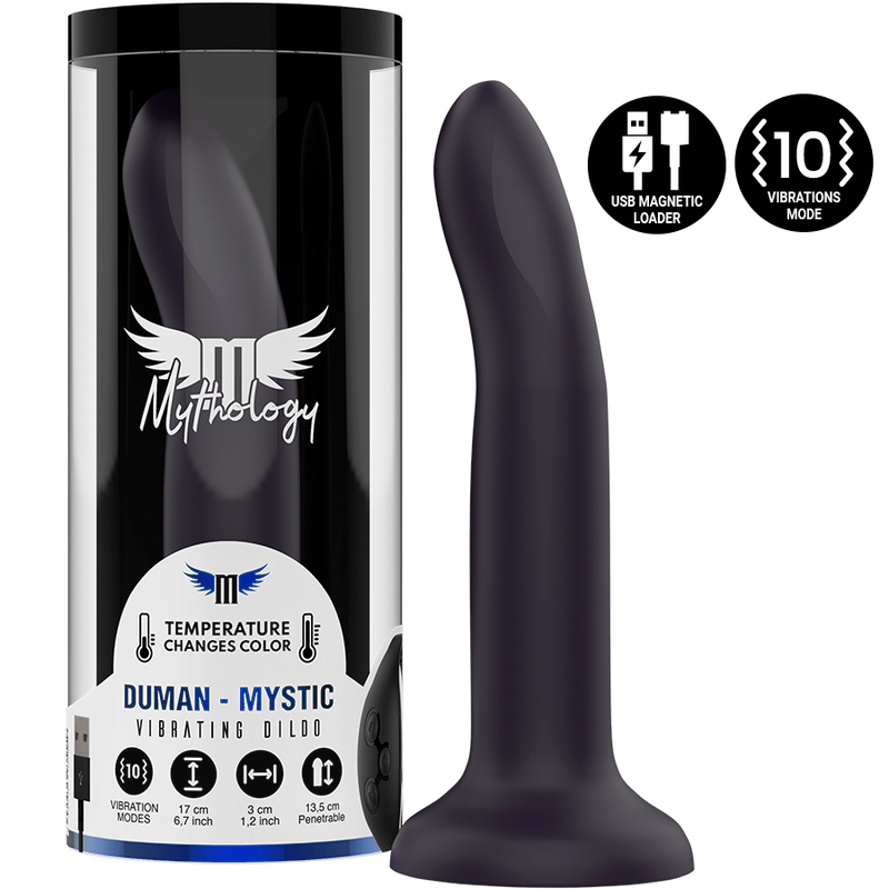 Mitologia - Duman Mystic Consolador M - Vibrador Compatível Com A Tecnologia Watchme Wireless