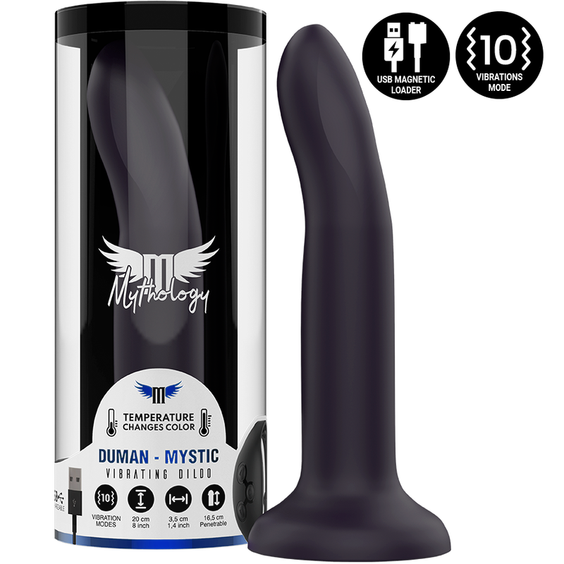 Mythology - Duman Mystic Consolador L - Vibrador Compatível Com A Tecnologia WatchMe Wireless