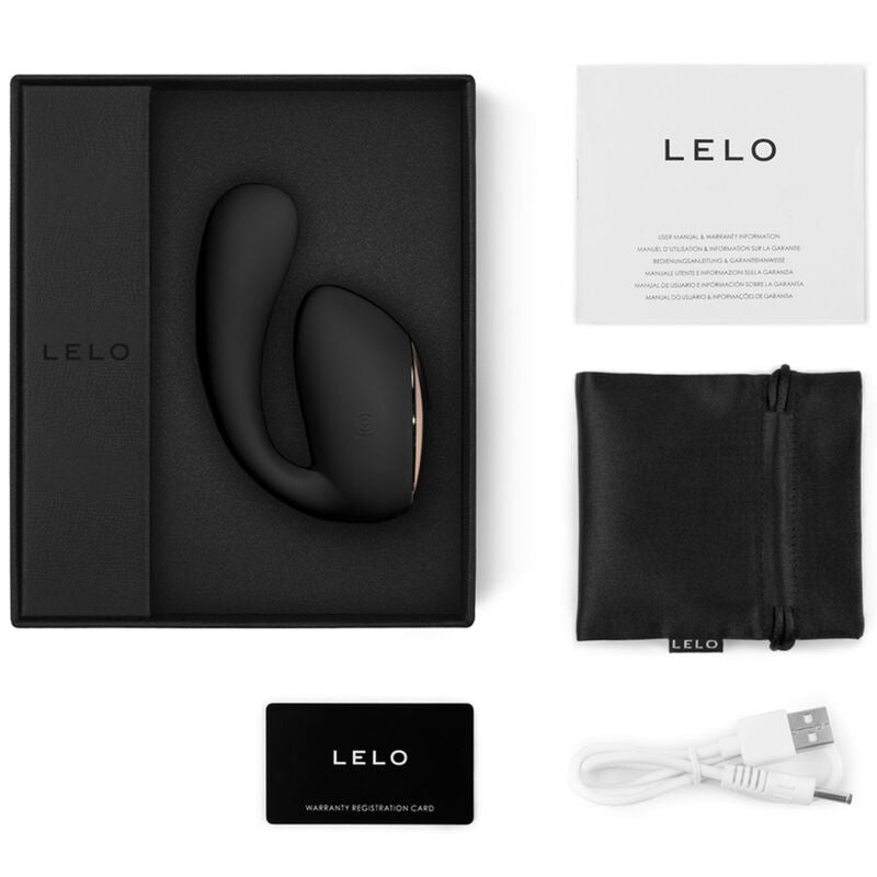 Lelo - Ida Wave Massageiro Para Casais Preto