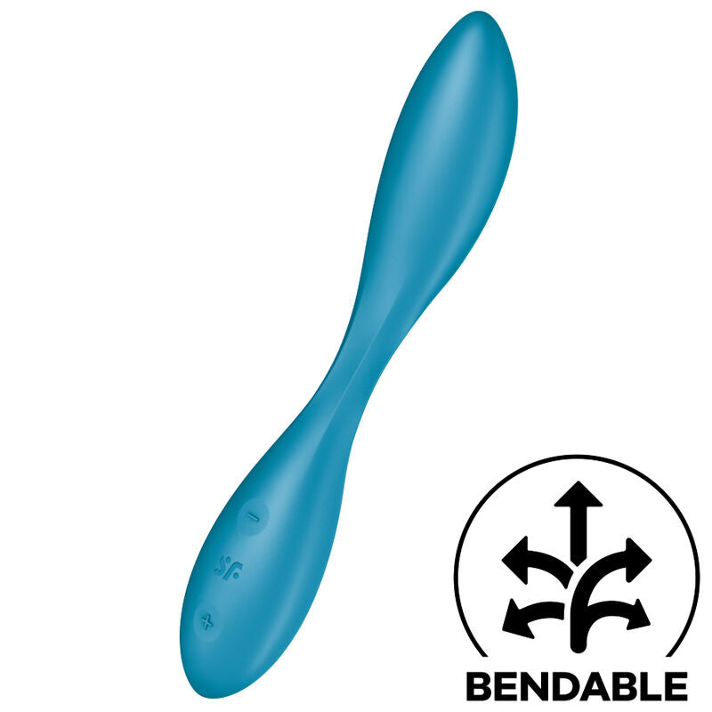 Satisfyer - Multi Vibrador G-Spot Flex 1 Azul