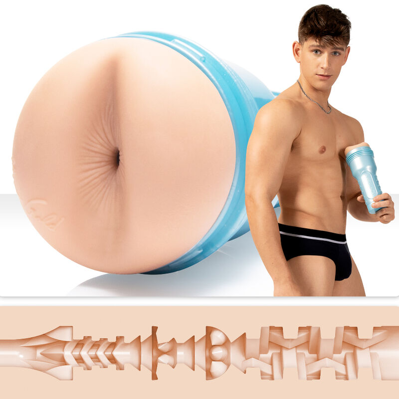Fleshjack - Masturbador anal Reno Gold Golden Boy