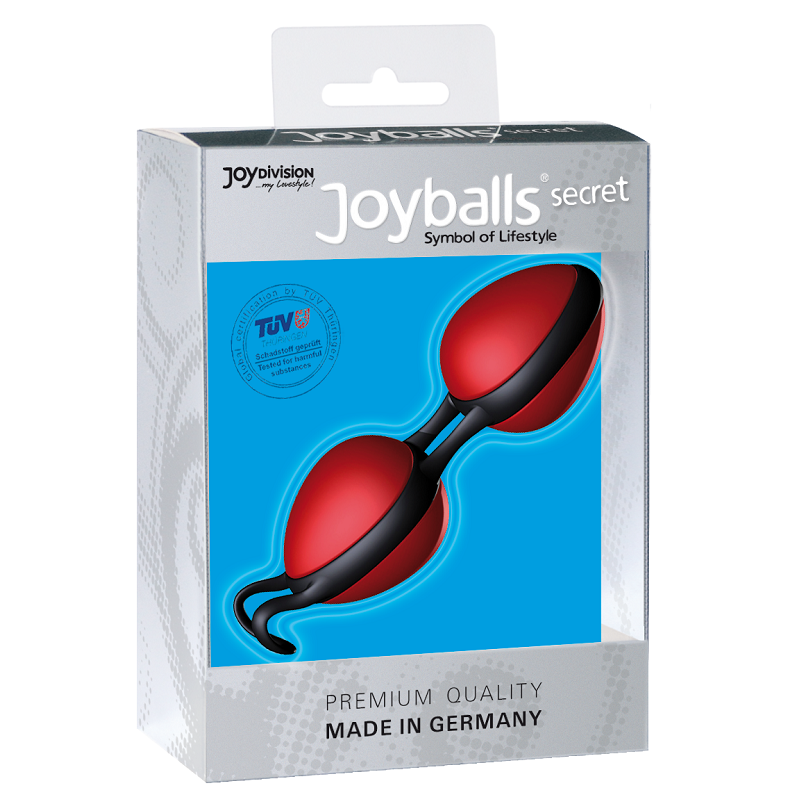 JOYDIVION JOYBALLS - SECRET BOLAS CHINESAS PRETAS E VERMELHAS