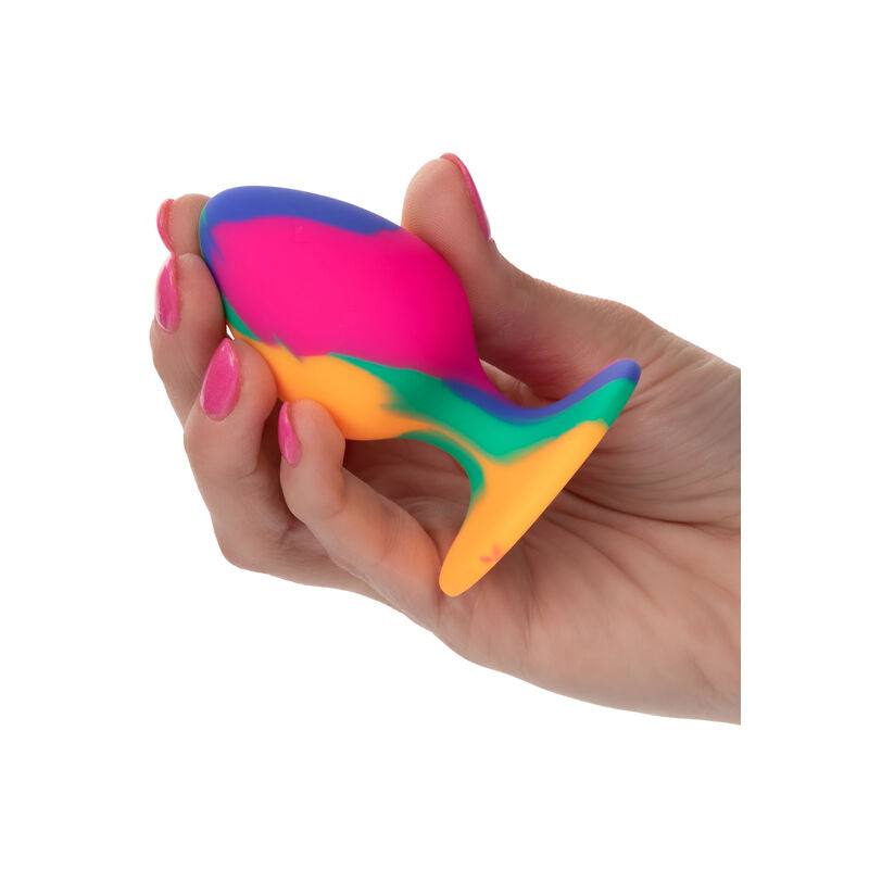 Calexotics - Tapón anal teñido anudado mediano atrevido