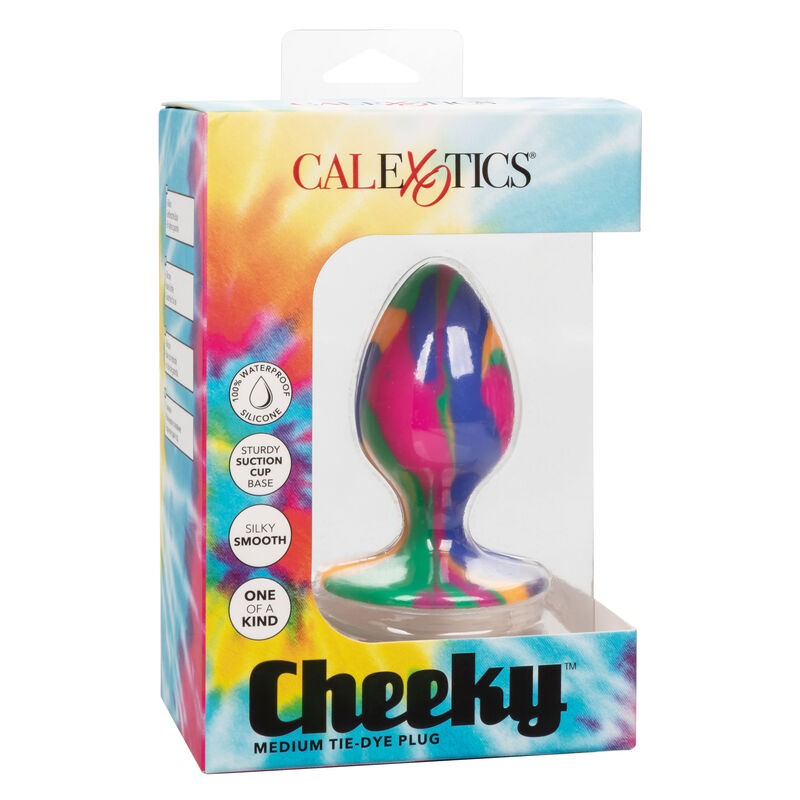 Calexotics - Tapón anal teñido anudado mediano atrevido