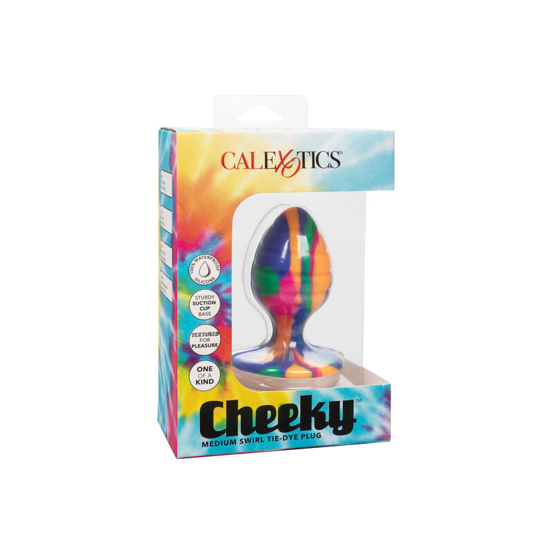 CALIFORNIA EXOTICS - PLUG ANAL CHEEKY MÉDIO SWIRL