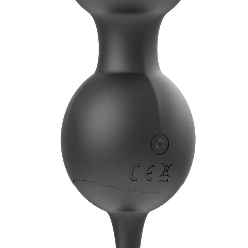 BRILLY GLAM - VIBRIEREENDE KEGELPERLEN FERNBEDIENUNG