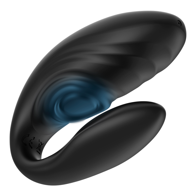 BRILLY GLAM- CONTROL REMOTO PULSANTE Y VIBRATÓRIO DE CASAL