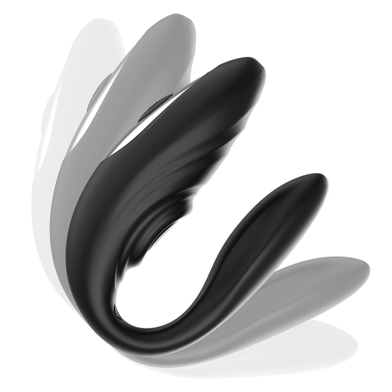 BRILLY GLAM- CONTROL REMOTO PULSANTE Y VIBRATÓRIO DE CASAL