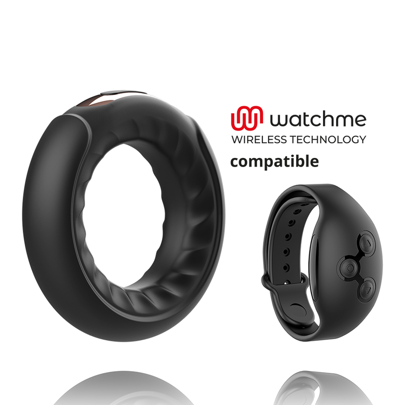 Anbiguo - Anel Vibrador Adriano Compatível Com A Tecnologia Watchme Wireless