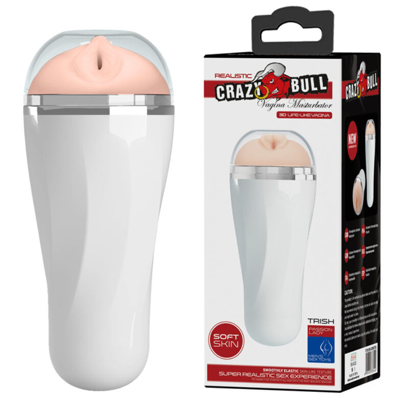 CRAZY BULL - MASTURBADOR DE VAGINA TRISH 3D REALISTA