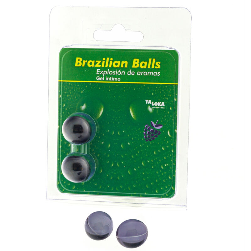 Taloka - 2 Bolas Brasileiras Bagas Gel Íntimo