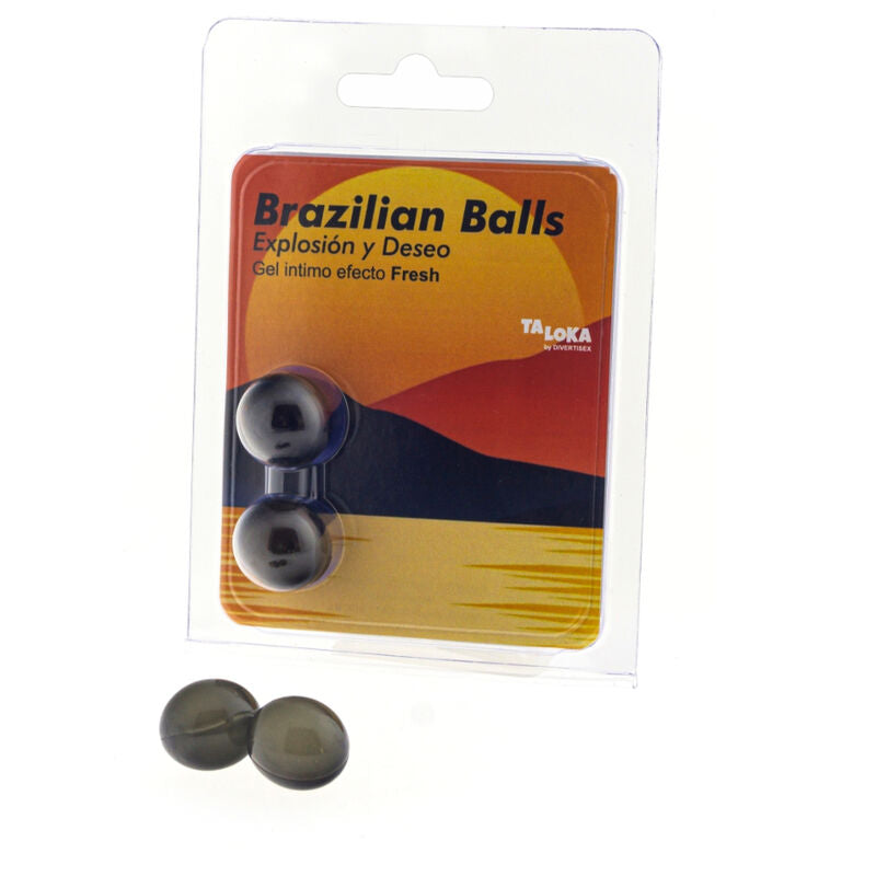 Taloka - 2 Bolas Brasileiras Gel Efeito Emocionante