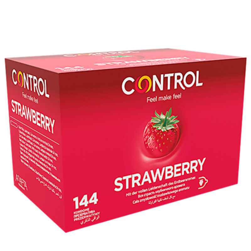 Control - Preservativos Adapta Morango 144 Unidades