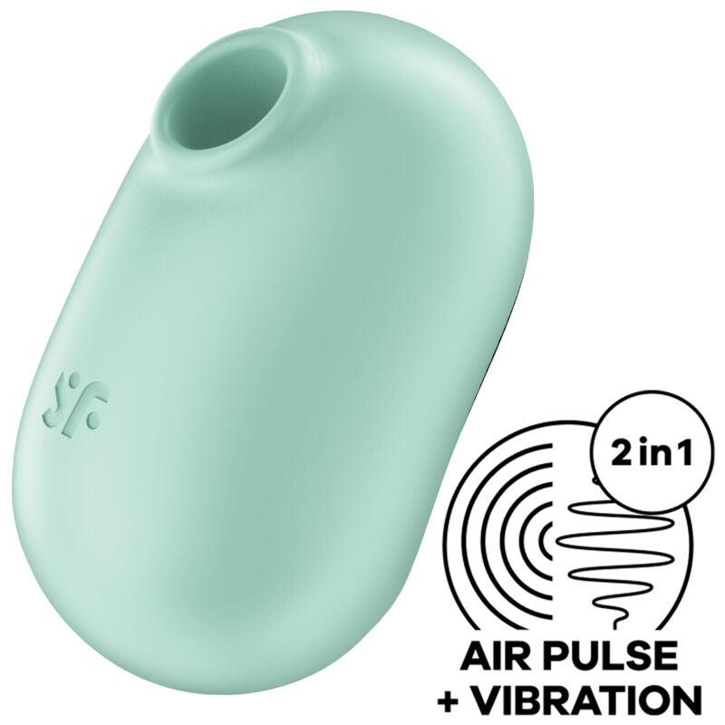 Satisfyer Pro To Go 2 Estimulador Y Vibrador De Pulso De Ar Duplo Violeta