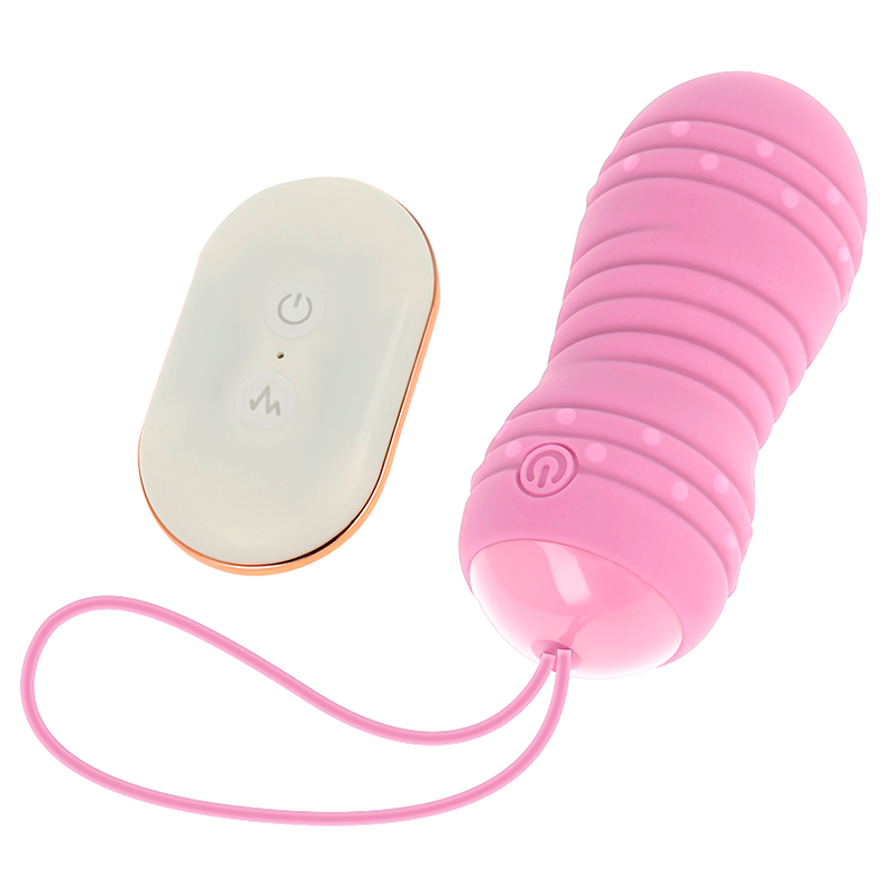 Ohmama - Ovo De Controle Remoto 7 Modos De Rotação Rosa