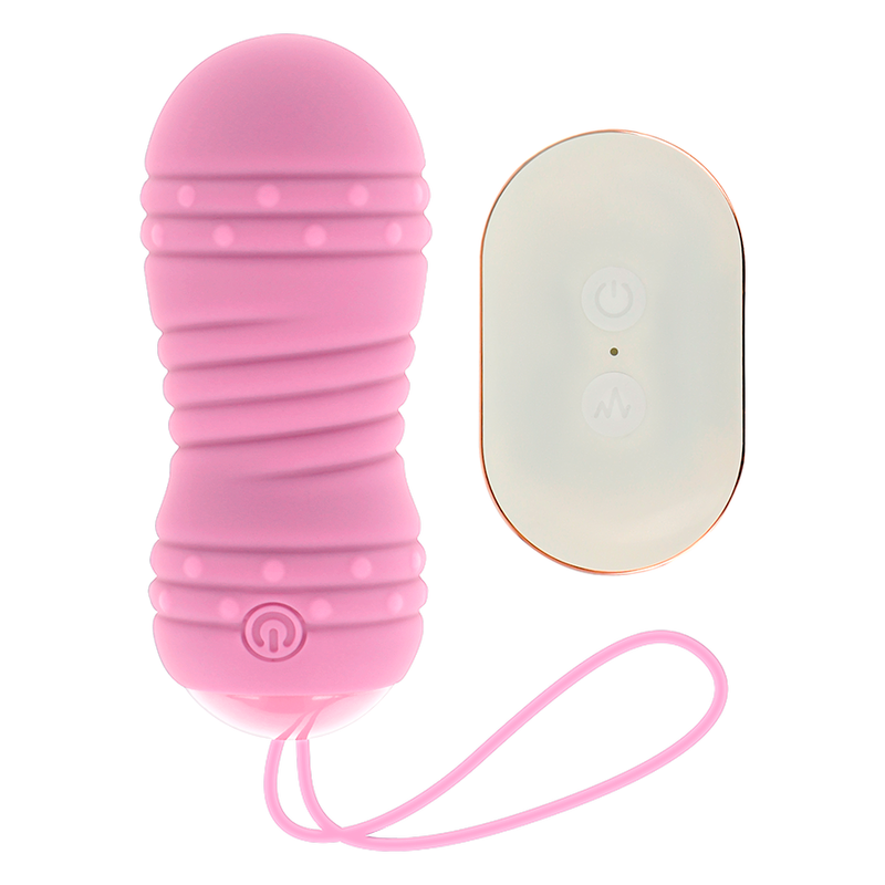 Ohmama - Ovo De Controle Remoto 7 Modos De Rotação Rosa