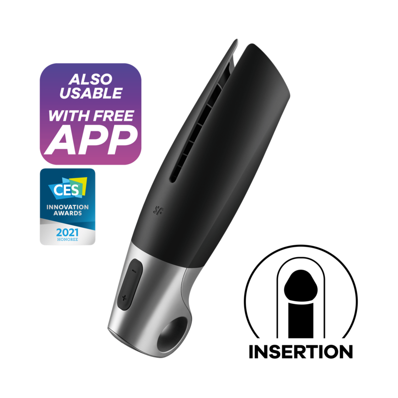 Masturbador Power Satisfyer Negro