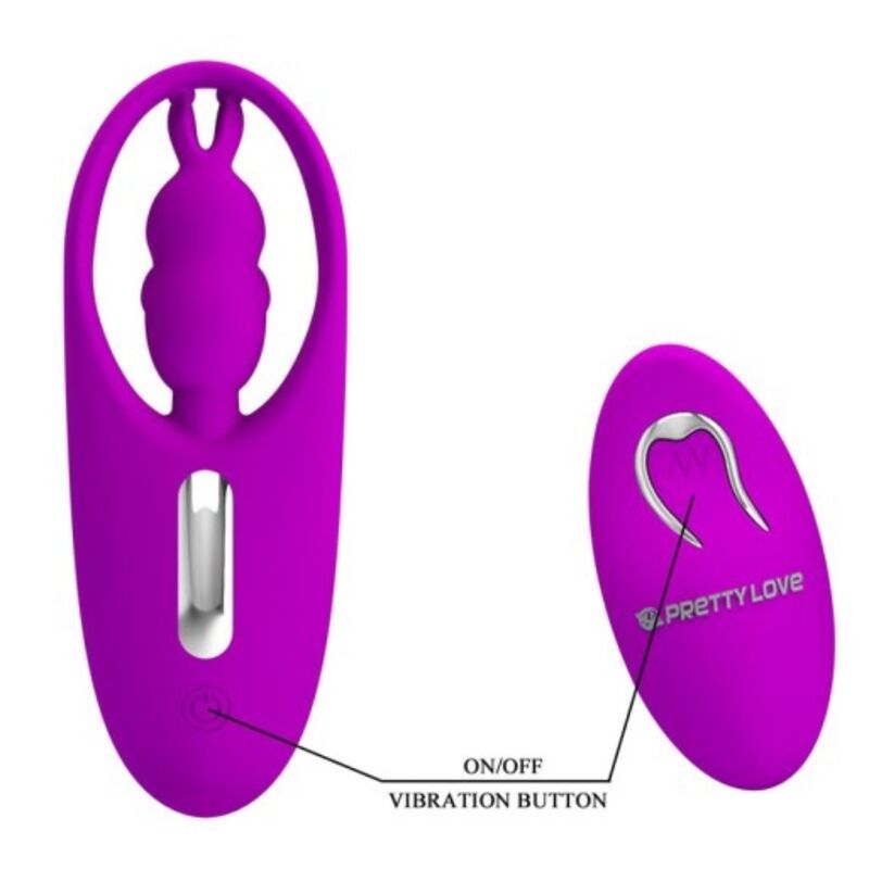 Pretty Love - Estimulador De Coelho Selvagem Para Calças Com Control Remoto Lilac