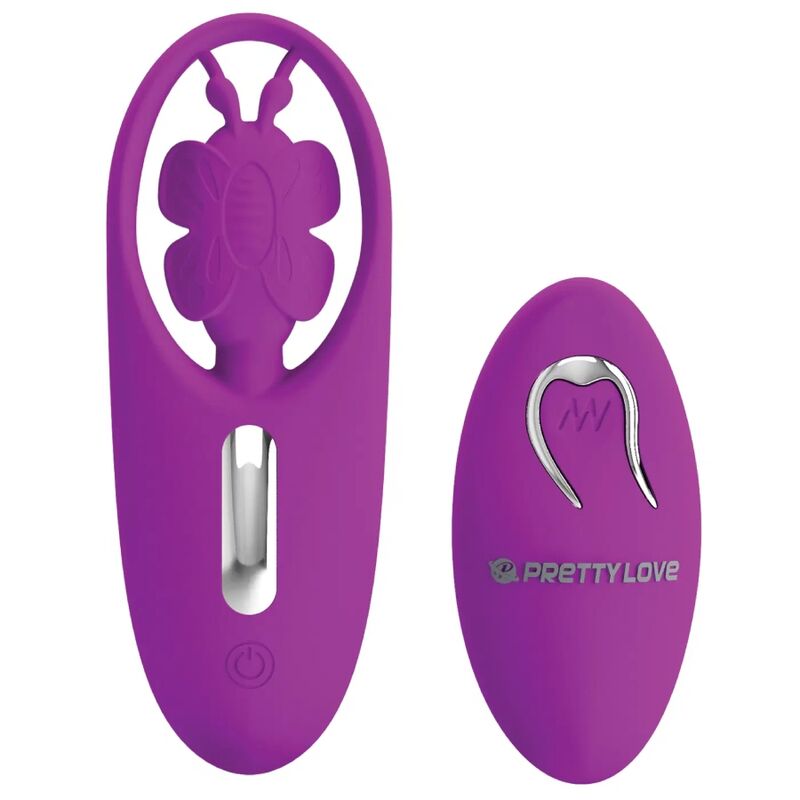 Pretty Love - Estimulador de Borboleta Dancing para Calças con Control Remoto Lilás