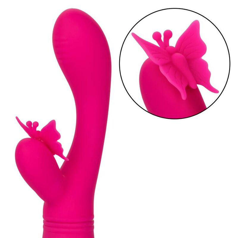 Calexotics - Borboleta Beso Flutter Rosa