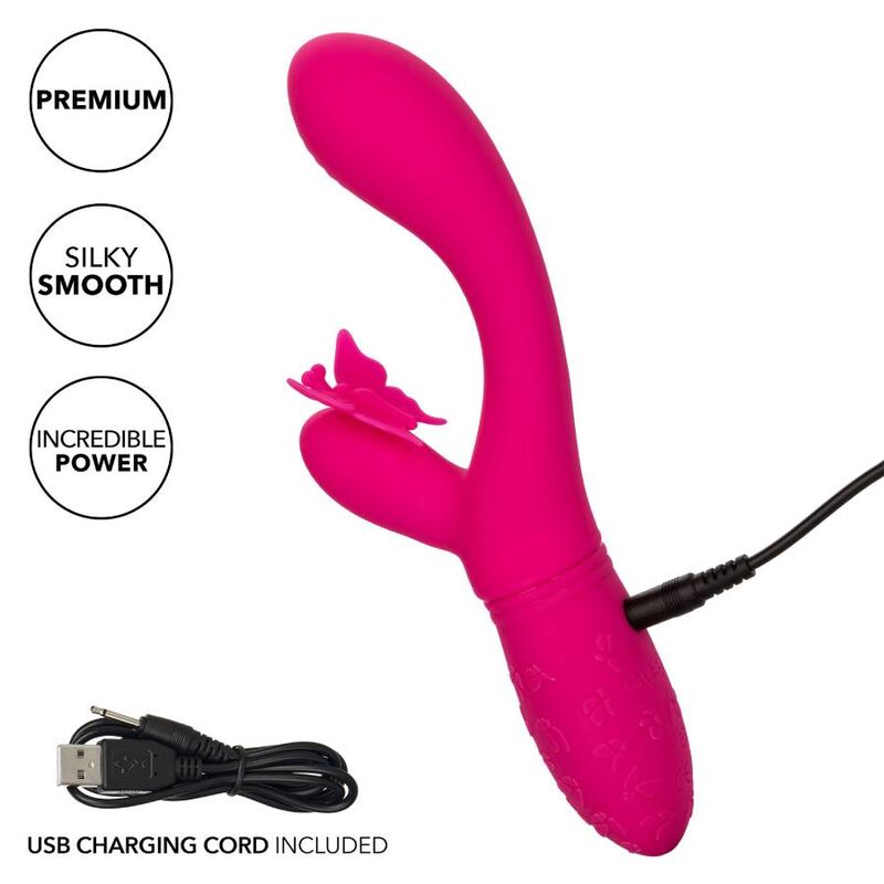 Calexotics - Borboleta Beso Flutter Rosa
