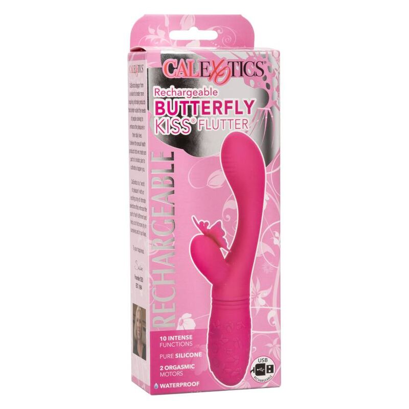 Calexotics - Borboleta Beso Flutter Rosa