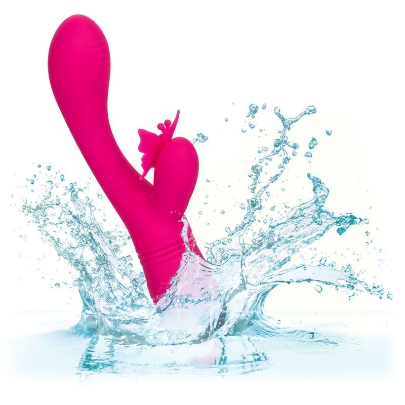 Calexotics - Borboleta Beso Flutter Rosa