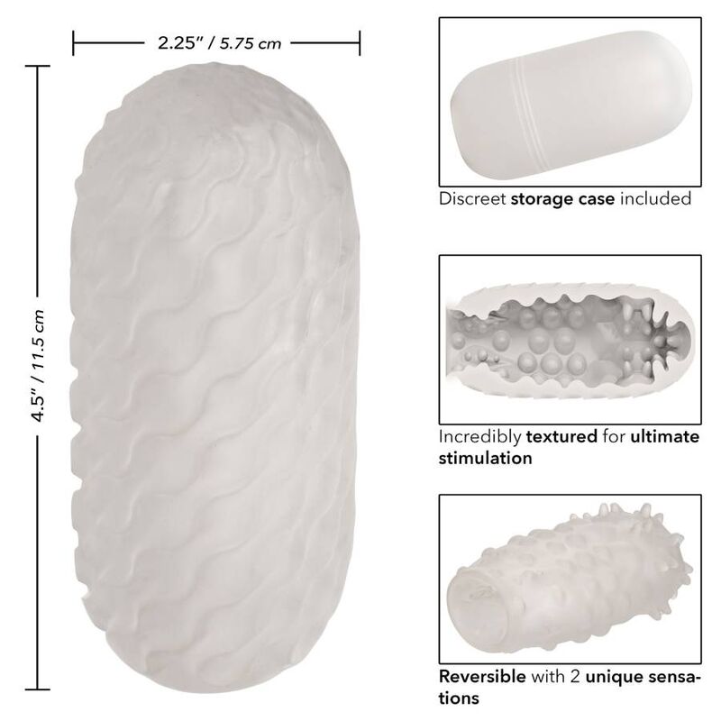 CALEXOTICS - STROKER REVERSÍVEL NUBBY