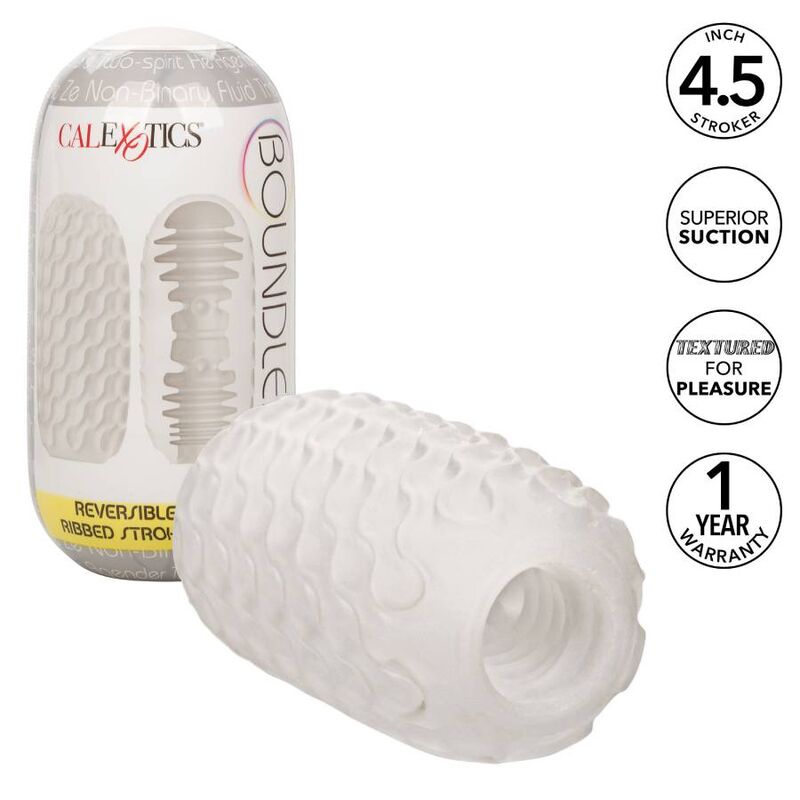 CALEXOTICS - STROKER ACANALADO REVERSÍVEL