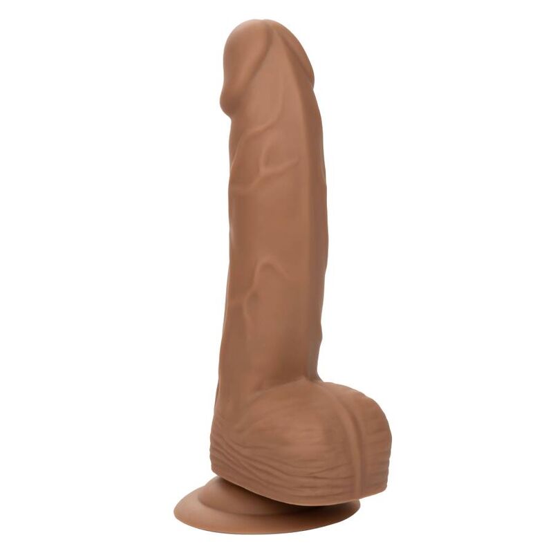 CALEXOTICS - PREGOS DE SILICONA 15.24 CM CASTANHO