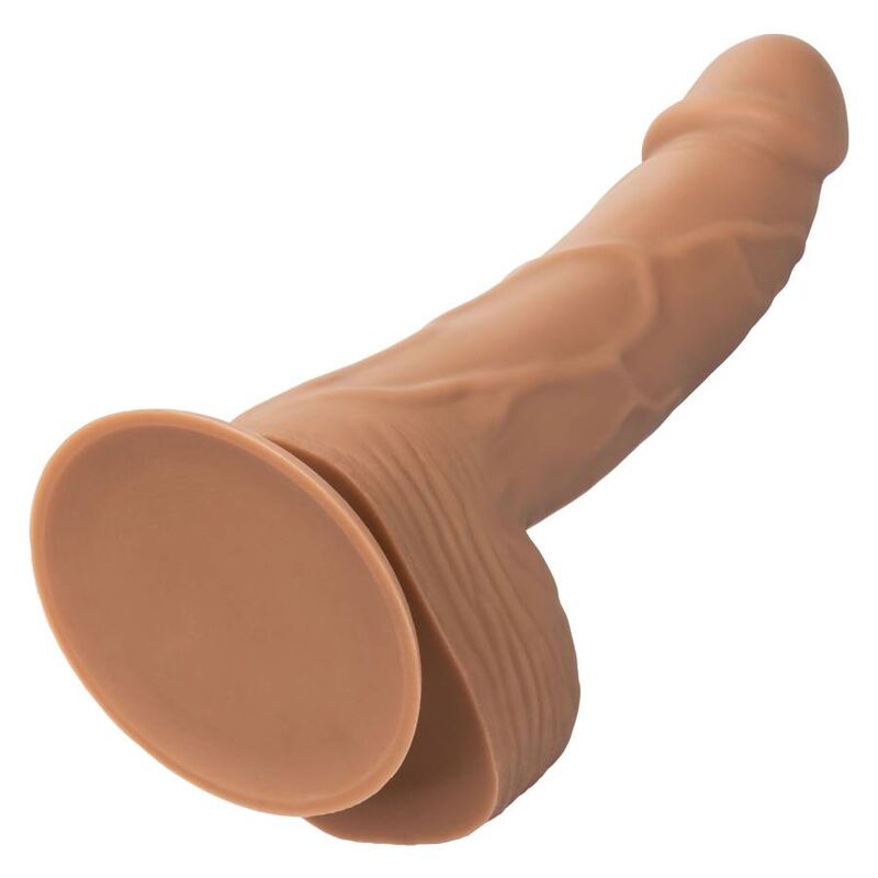 CALEXOTICS - PREGOS DE SILICONA 15.24 CM CASTANHO