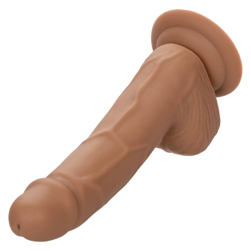 CALEXOTICS - PREGOS DE SILICONA 15.24 CM CASTANHO