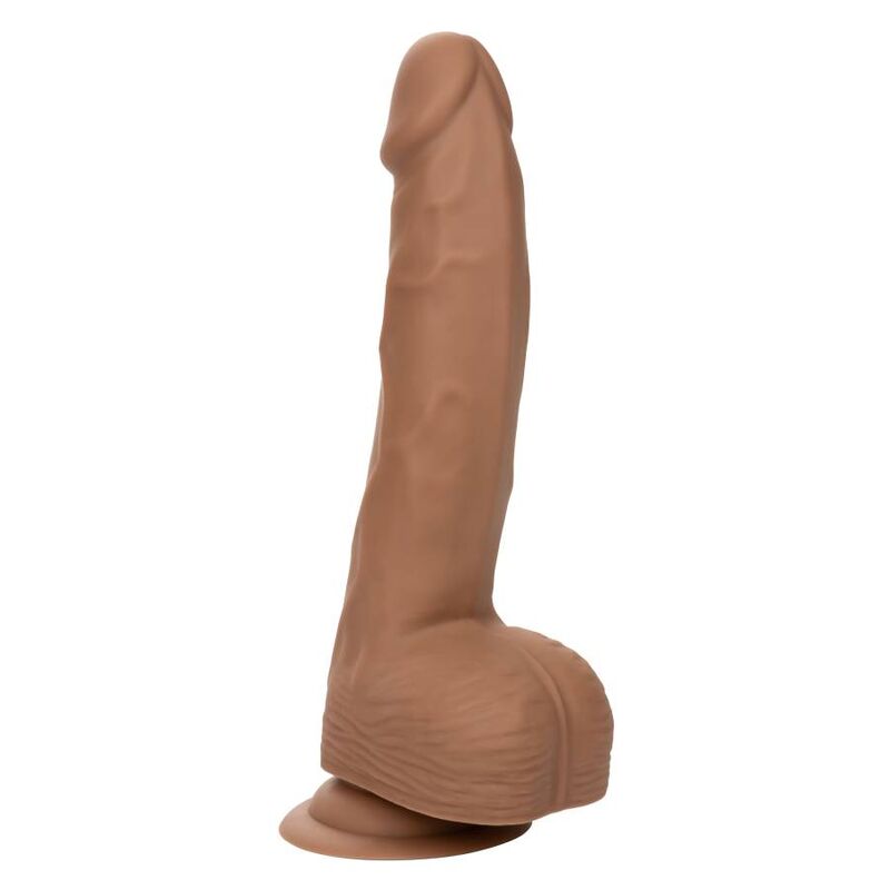 CALEXOTICS - PREGOS DE SILICONA 20.32 CM CASTANHO