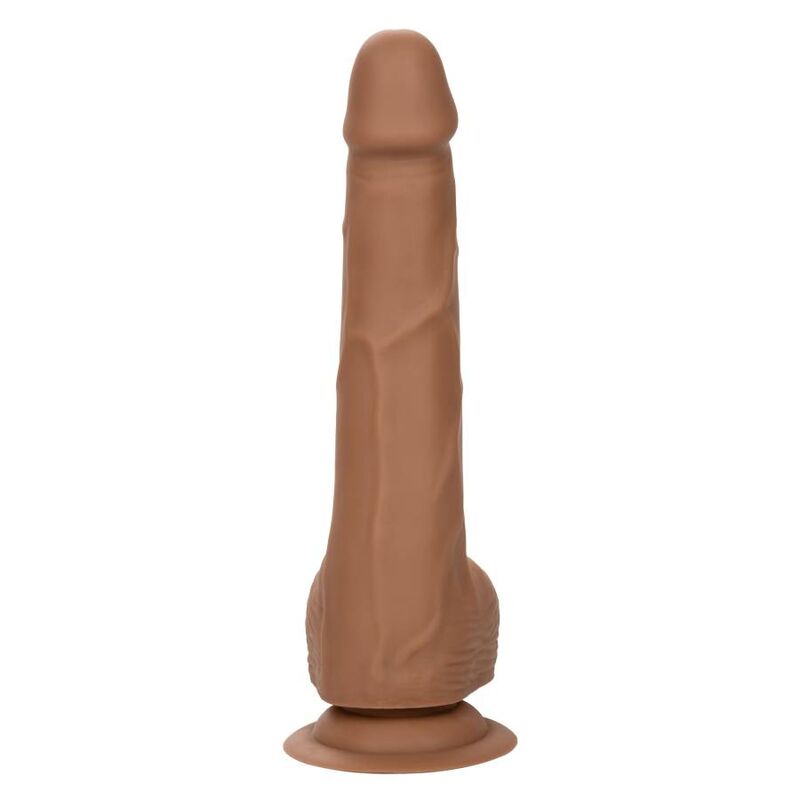 CALEXOTICS - PREGOS DE SILICONA 20.32 CM CASTANHO