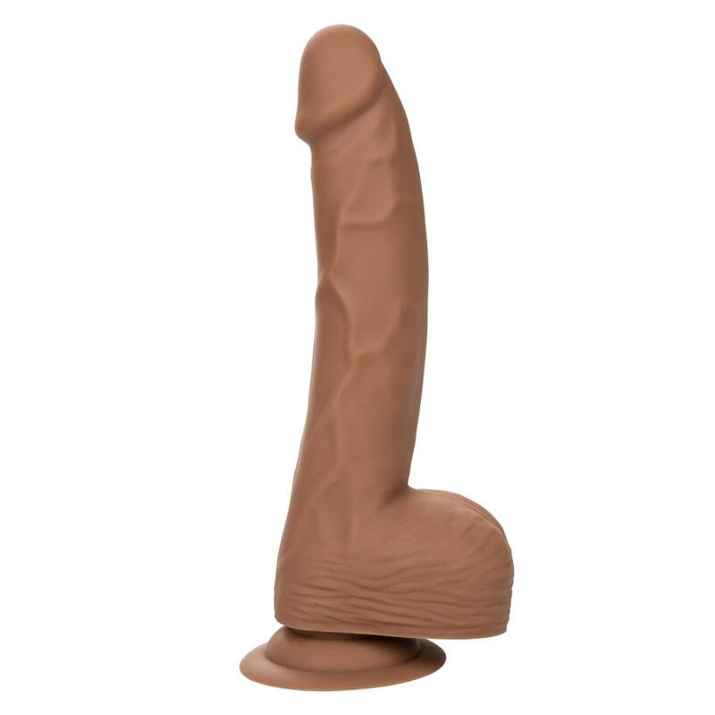 CALEXOTICS - PREGOS DE SILICONA 20.32 CM CASTANHO