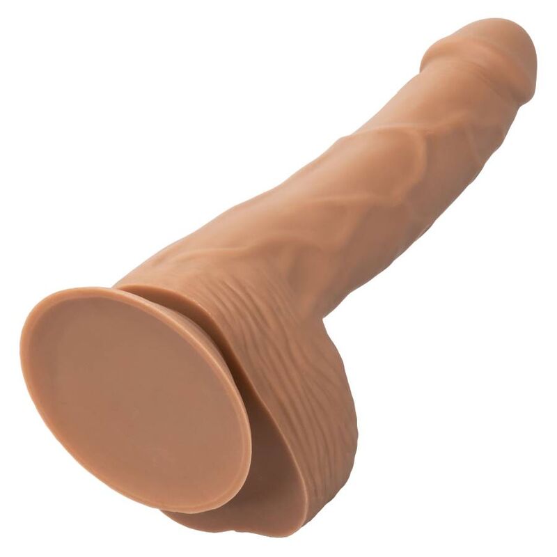 CALEXOTICS - PREGOS DE SILICONA 20.32 CM CASTANHO