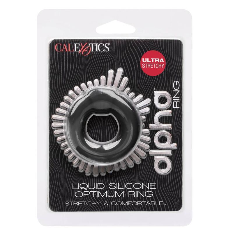 CALEXÓTICAS - ANEL ALPHA OPTIMUM PRETO