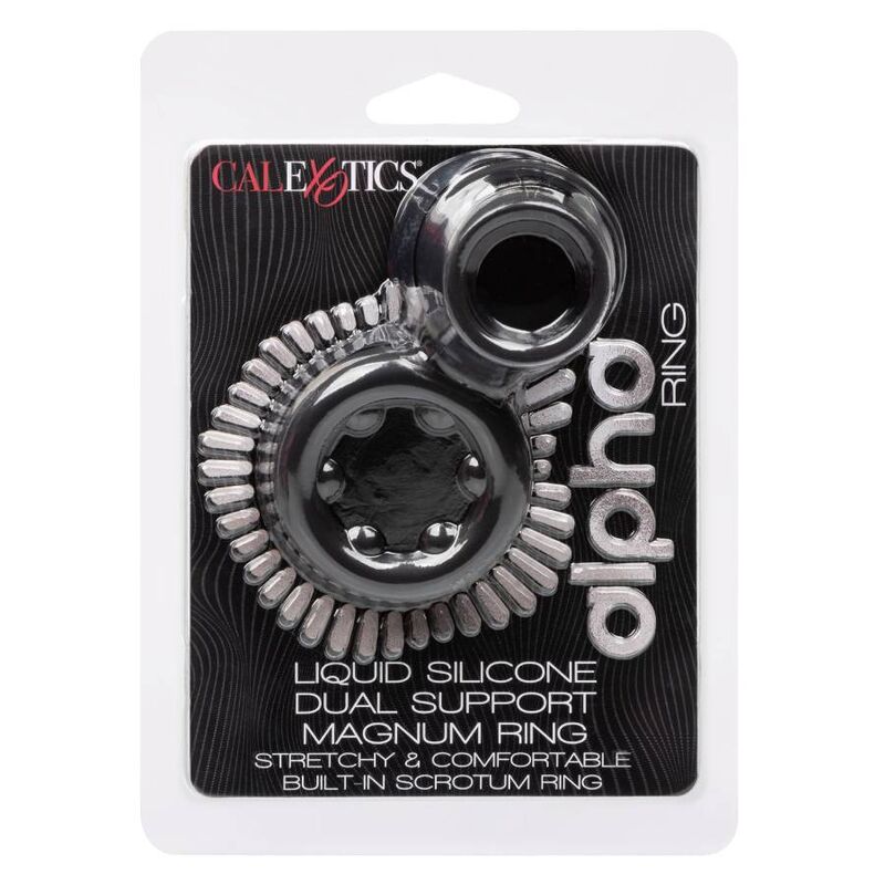 Calexotics - Anel Alpha Dual Magnum Preto