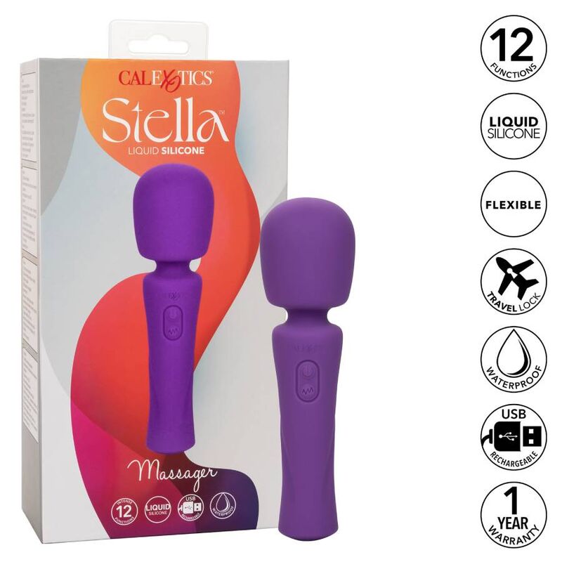 CALEXOTICS - MASAJEADOR STELLA VIOLETA