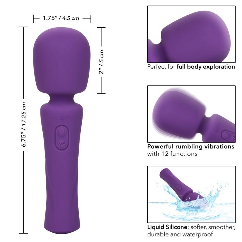 CALEXOTICS - MASAJEADOR STELLA VIOLETA