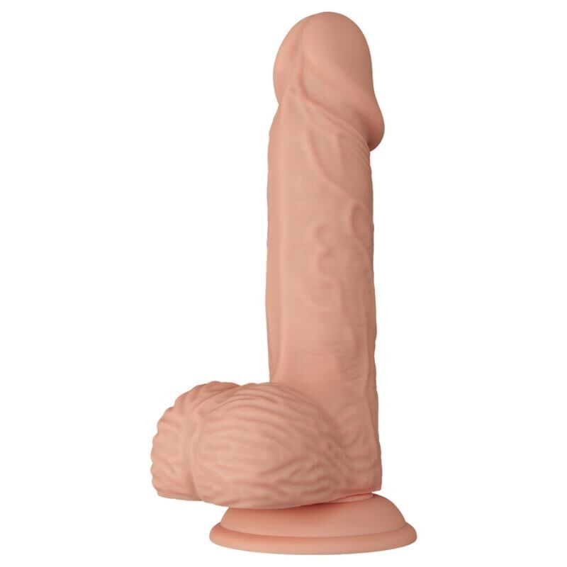 Baile - Lindo Encontro Catoblepas Consolador Realista Flexível 20.6 Cm Natural