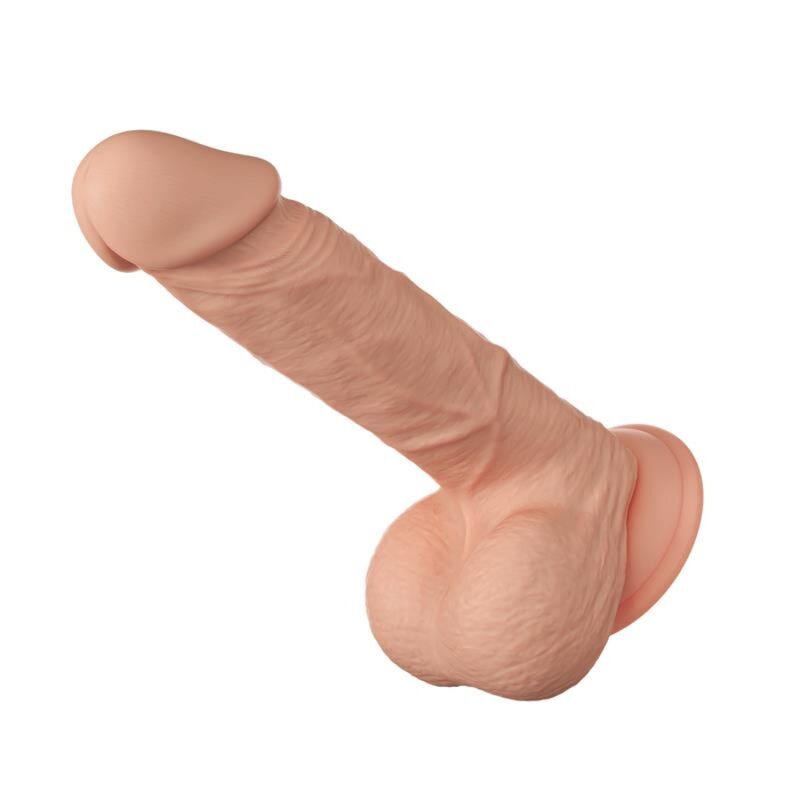 Belo Encontro Bahamut Consolador Realista Flexível 21,8 Cm Natural