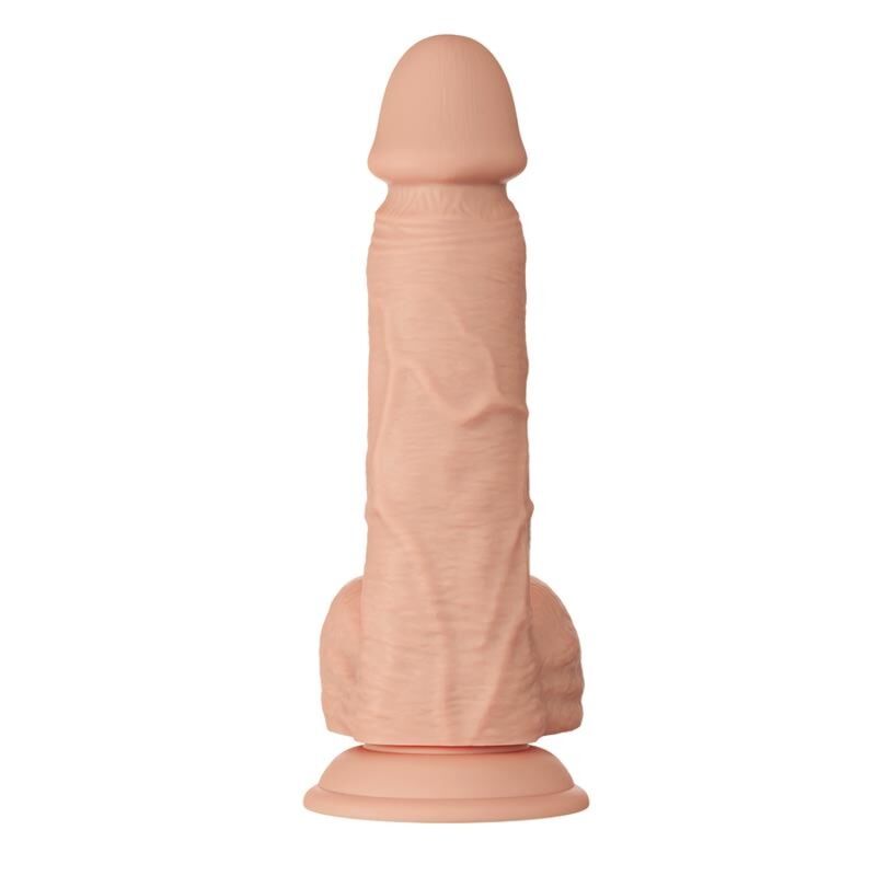 Belo Encontro Bahamut Consolador Realista Flexível 21,8 Cm Natural