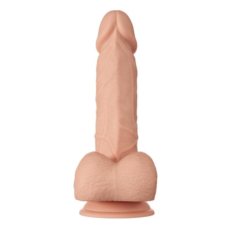 Belo Encontro Bahamut Consolador Realista Flexível 21,8 Cm Natural