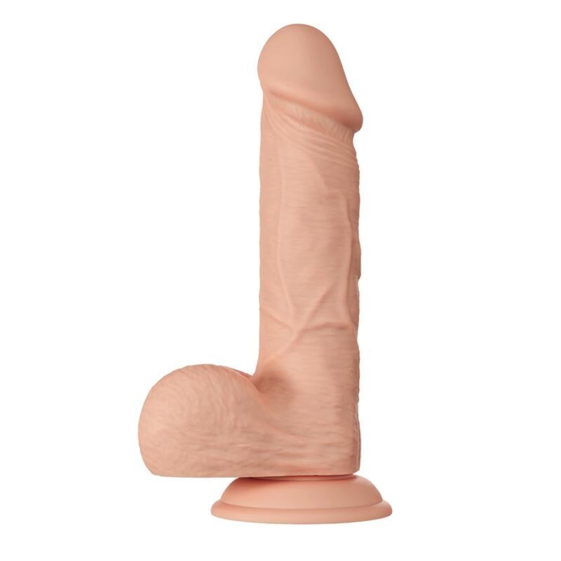 Belo Encontro Bahamut Consolador Realista Flexível 21,8 Cm Natural