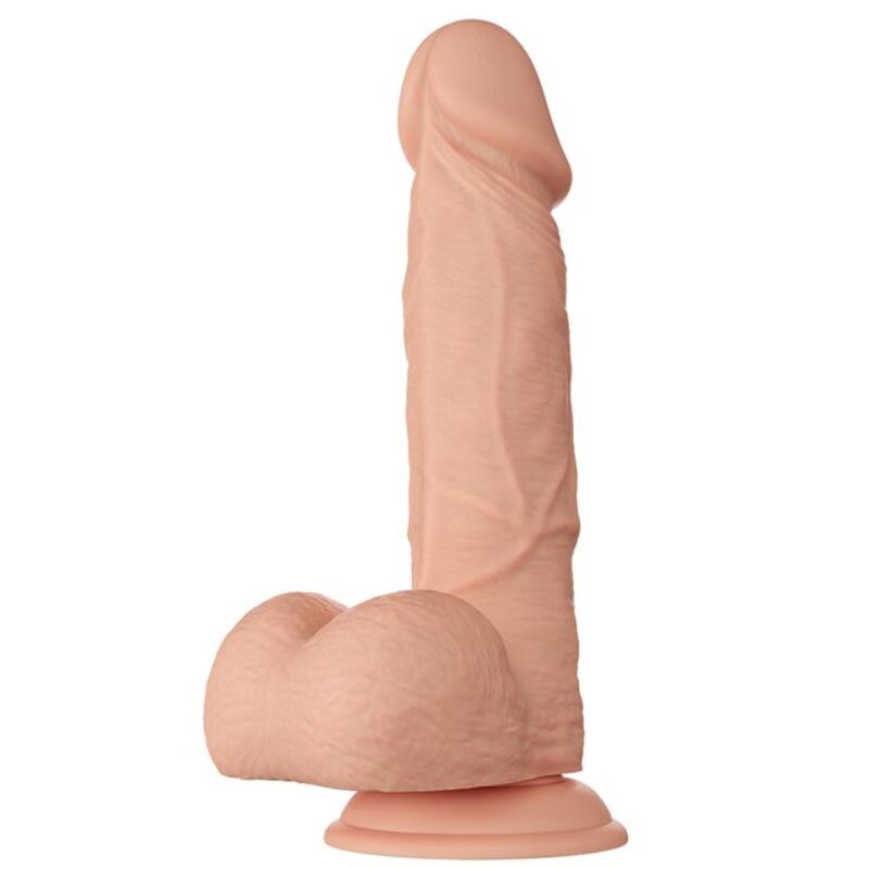 Belo Encontro Bahamut Consolador Realista Flexível 21,8 Cm Natural