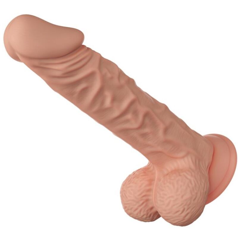 Baile - Lindo Encontro Buraq Consolador Realista Flexível 24 Cm Natural