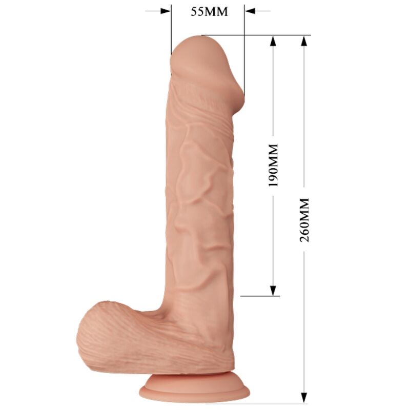 BAILE - BEAUTIFUL ENCOUNTER BERQRISI VIBRAÇÃO 26 CM NATURAL